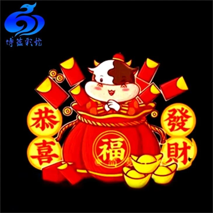 Waterdichte stof Chinese nieuwjaar zijde lantaarn
